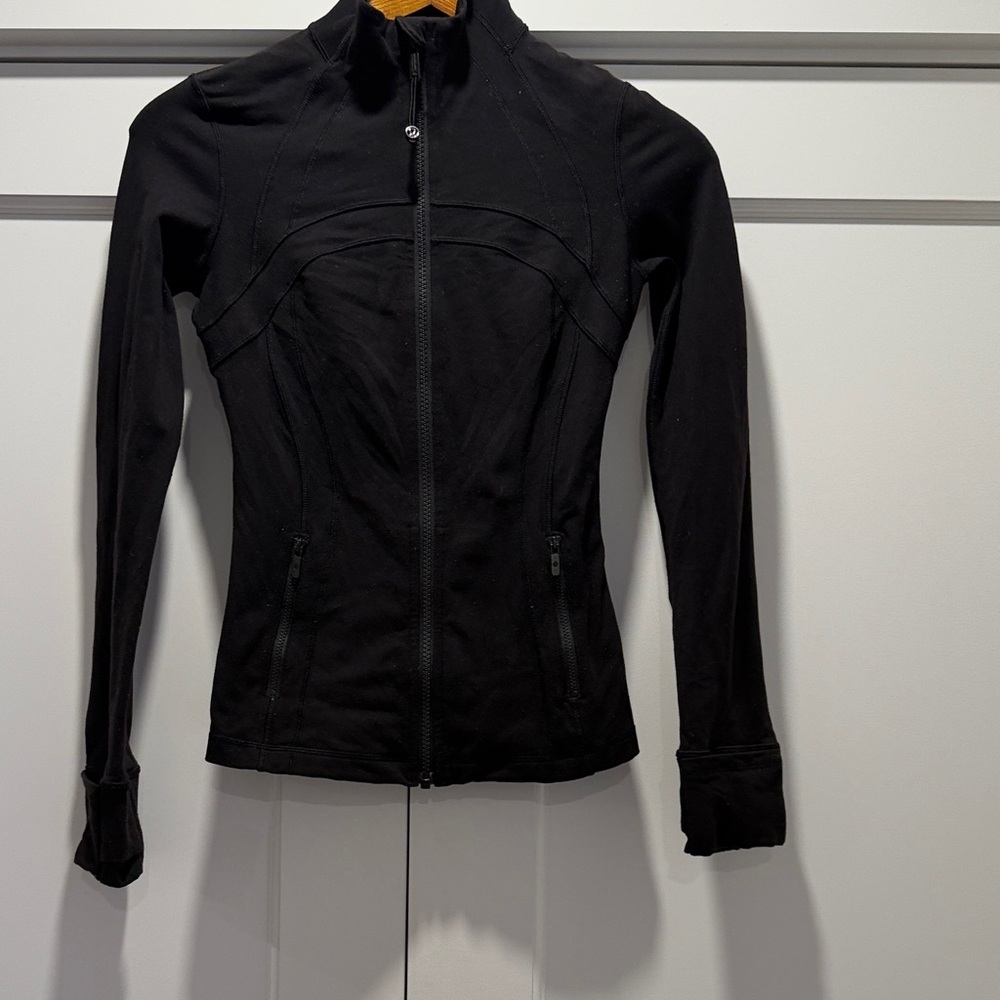 lululemon athletica Define Black Jacket size 2